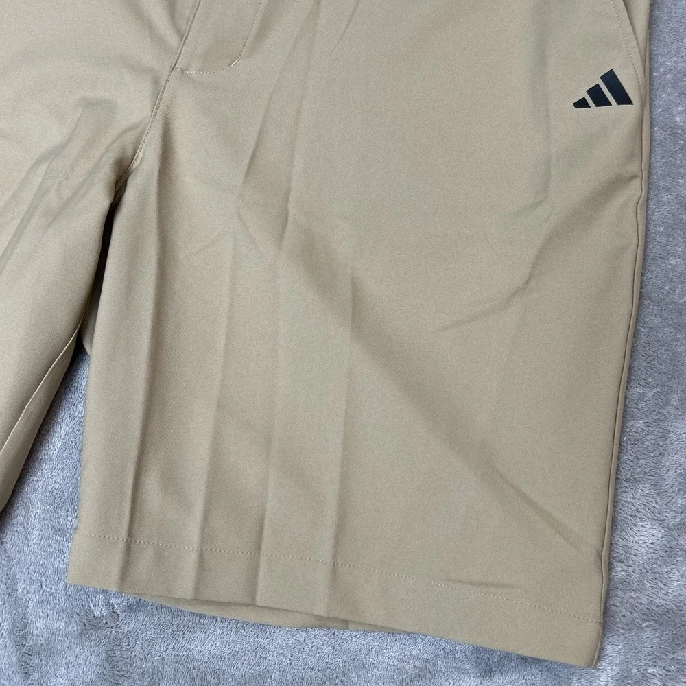 Adidas ADI Advantage Golf Shorts Brown Chino Performance Shorts Mens Size 40 NWT